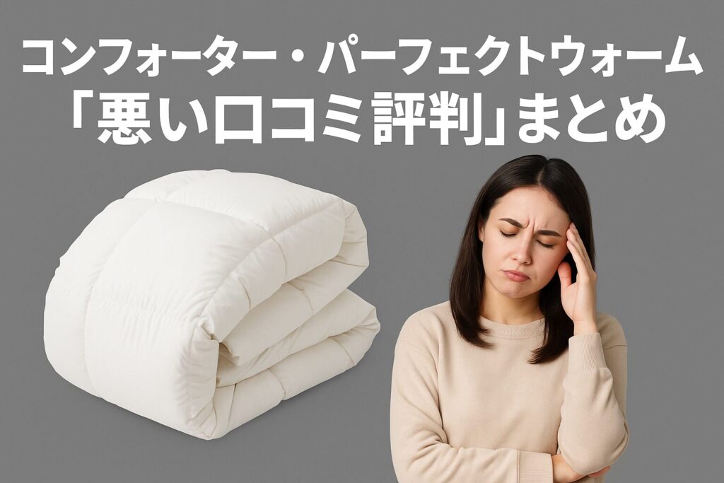 ブレインスリープのパーフェクトウォームの悪い口コミ評判