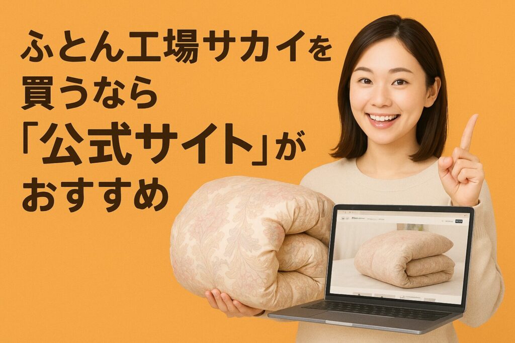 ふとん工場サカイのおすすめ購入先
