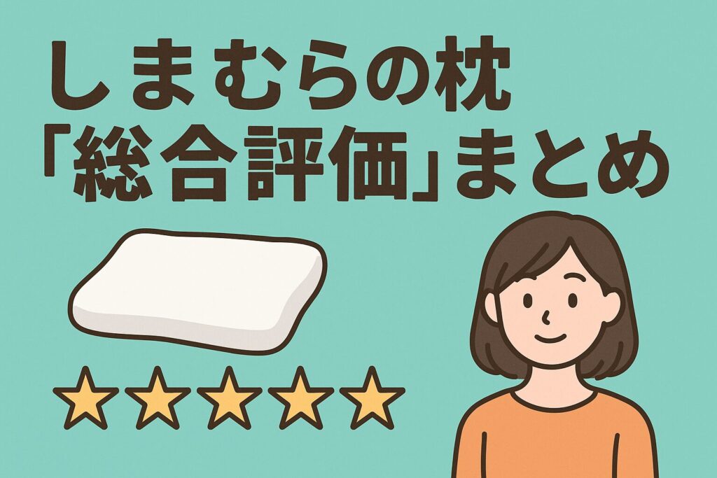 しまむらの枕の総合評価