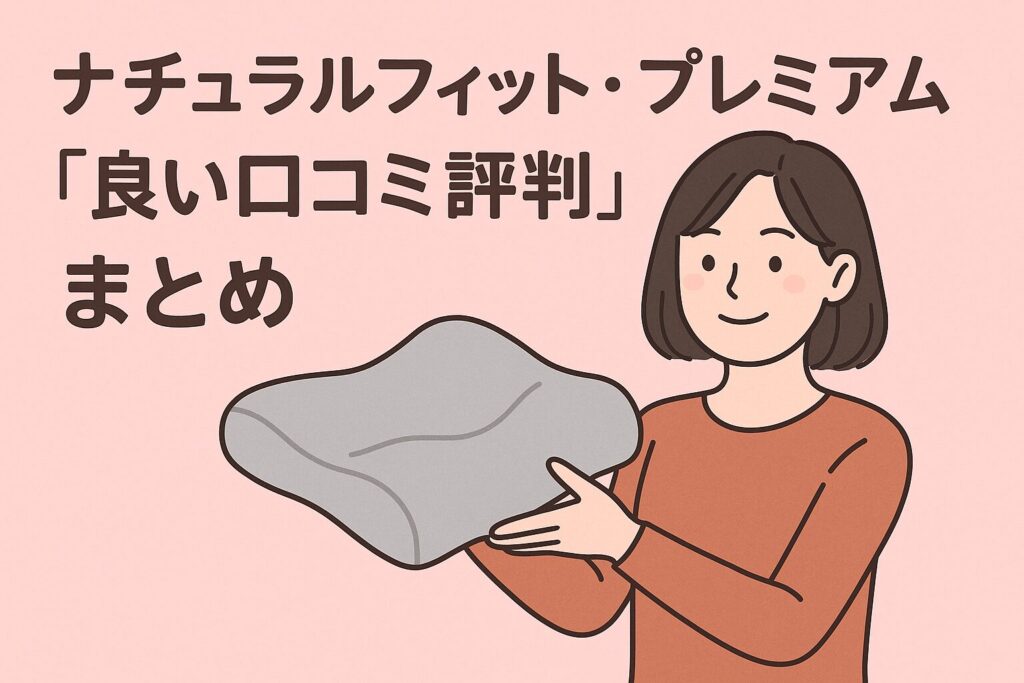 ニトリのナチュラルフィット・プレミアムの良い口コミ評判