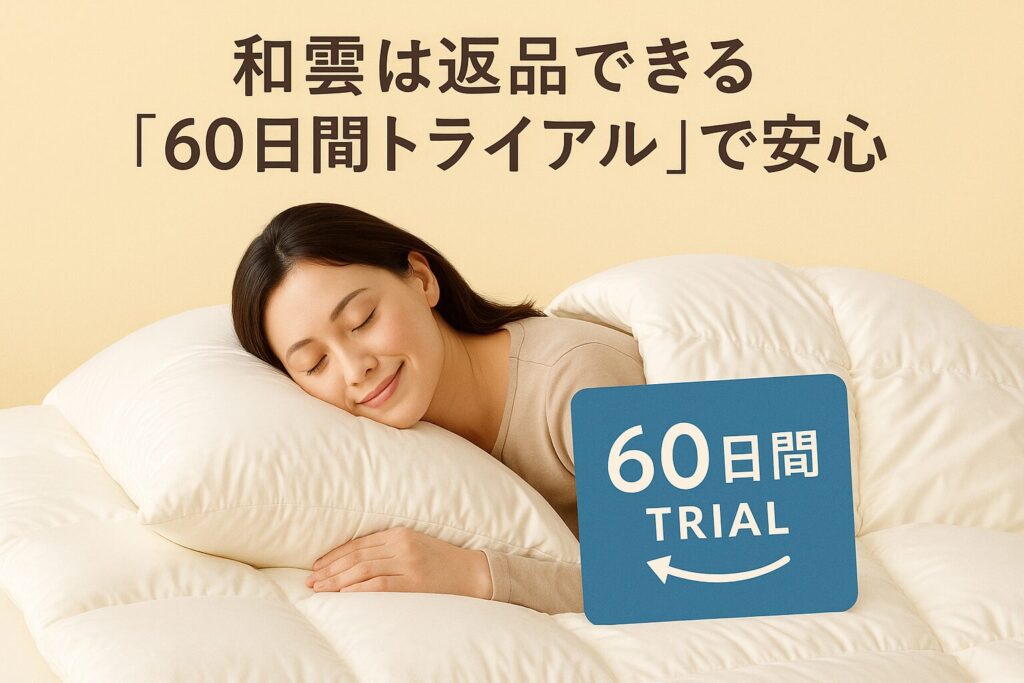 和雲の60日間トライアル