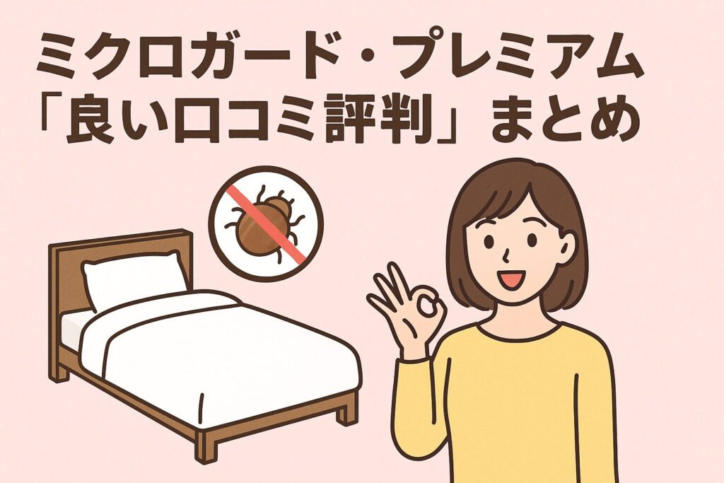 ミクロガードプレミアムの良い口コミ評判