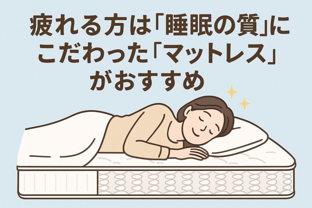 マットレス疲れる