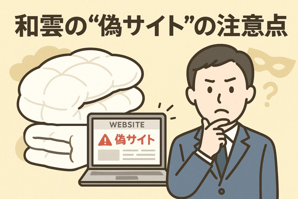 和雲の偽サイト