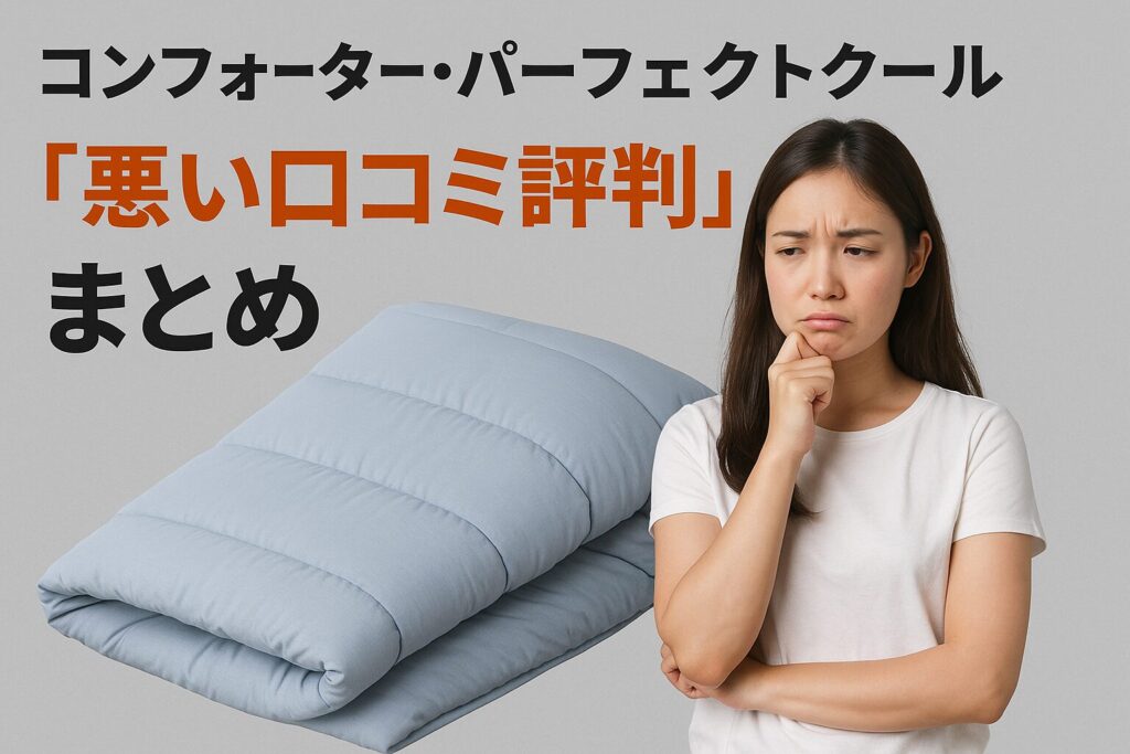 ブレインスリープのパーフェクトクールの悪い口コミ評判