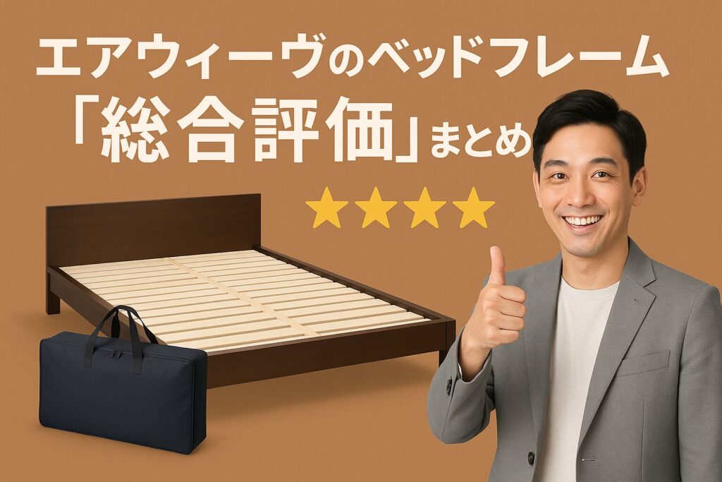 エアウィーヴのベッドフレームの総合評価