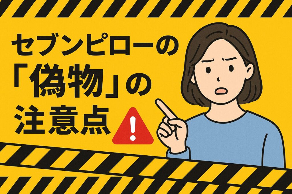セブンピローの偽物