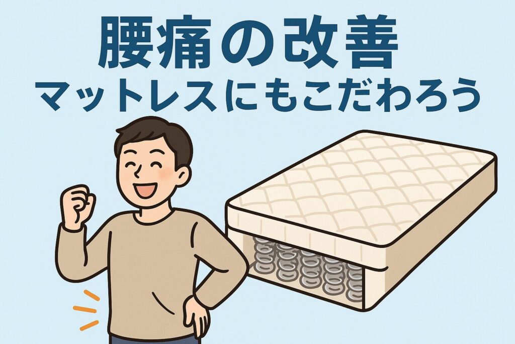 腰痛の改善のマットレス