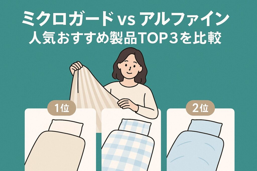 ミクロガードとアルファイン、人気おすすめ